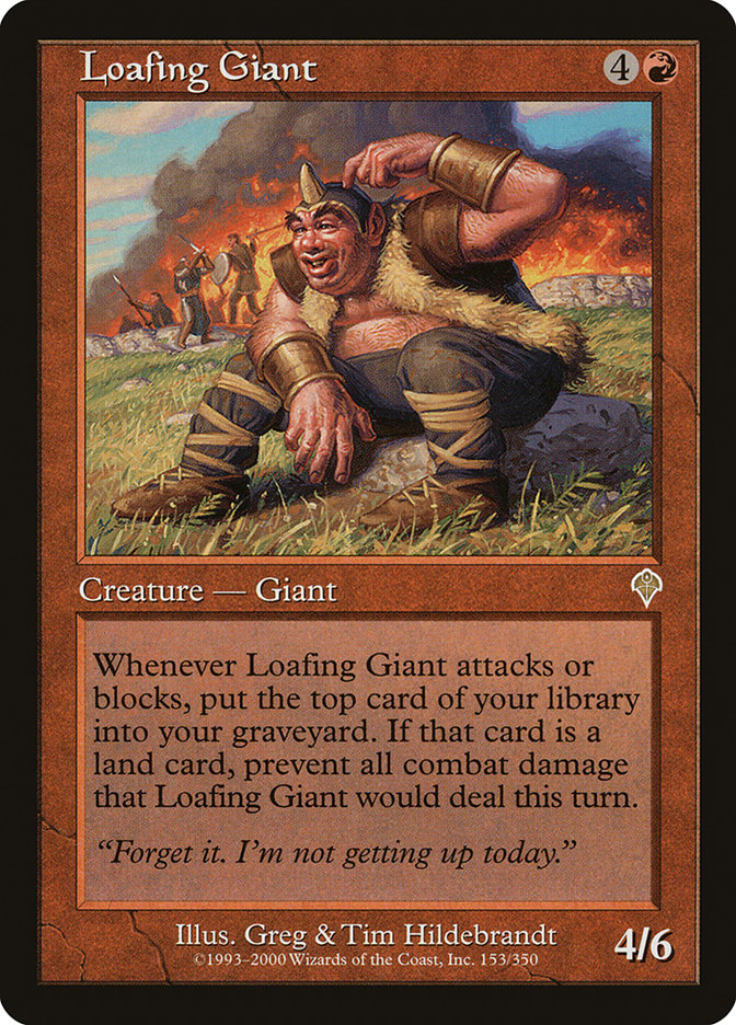 Loafing Giant [Invasion] | GrognardGamesBatavia