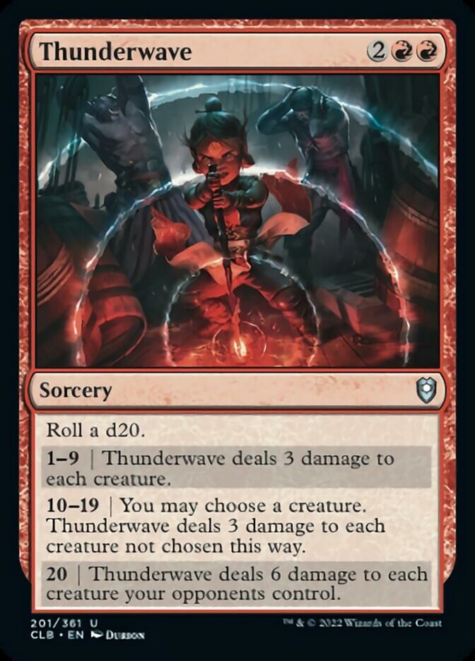 Thunderwave [Commander Legends: Battle for Baldur's Gate] | GrognardGamesBatavia