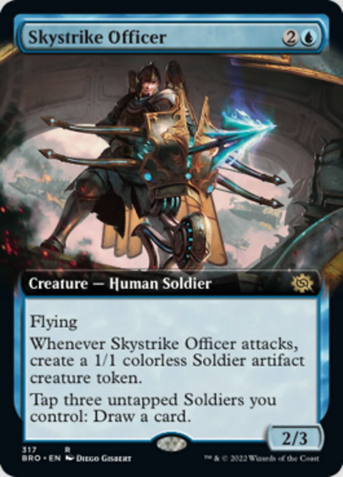 Skystrike Officer (Extended Art) [The Brothers' War] | GrognardGamesBatavia