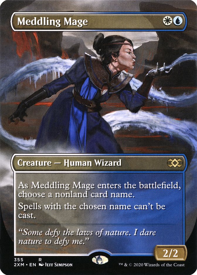 Meddling Mage (Toppers) [Double Masters] | GrognardGamesBatavia