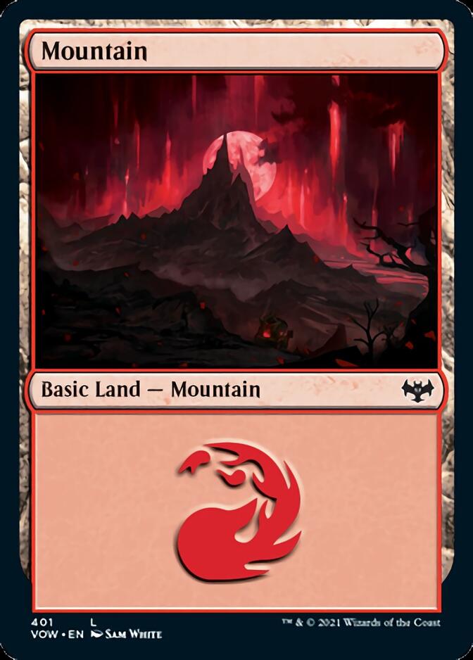 Mountain (401) [Innistrad: Crimson Vow] | GrognardGamesBatavia