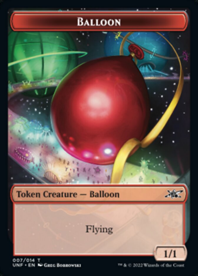 Balloon Token [Unfinity Tokens] | GrognardGamesBatavia