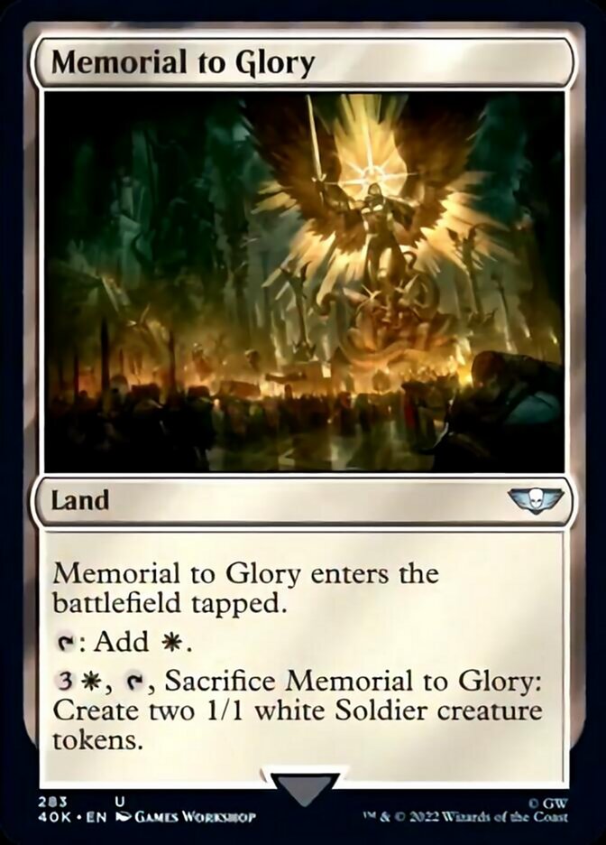 Memorial to Glory [Universes Beyond: Warhammer 40,000] | GrognardGamesBatavia