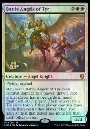 Battle Angels of Tyr [Commander Legends: Battle for Baldur's Gate Prerelease Promos] | GrognardGamesBatavia