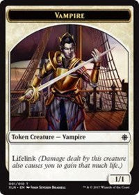 Vampire // Treasure Double-Sided Token [Ixalan Tokens] | GrognardGamesBatavia