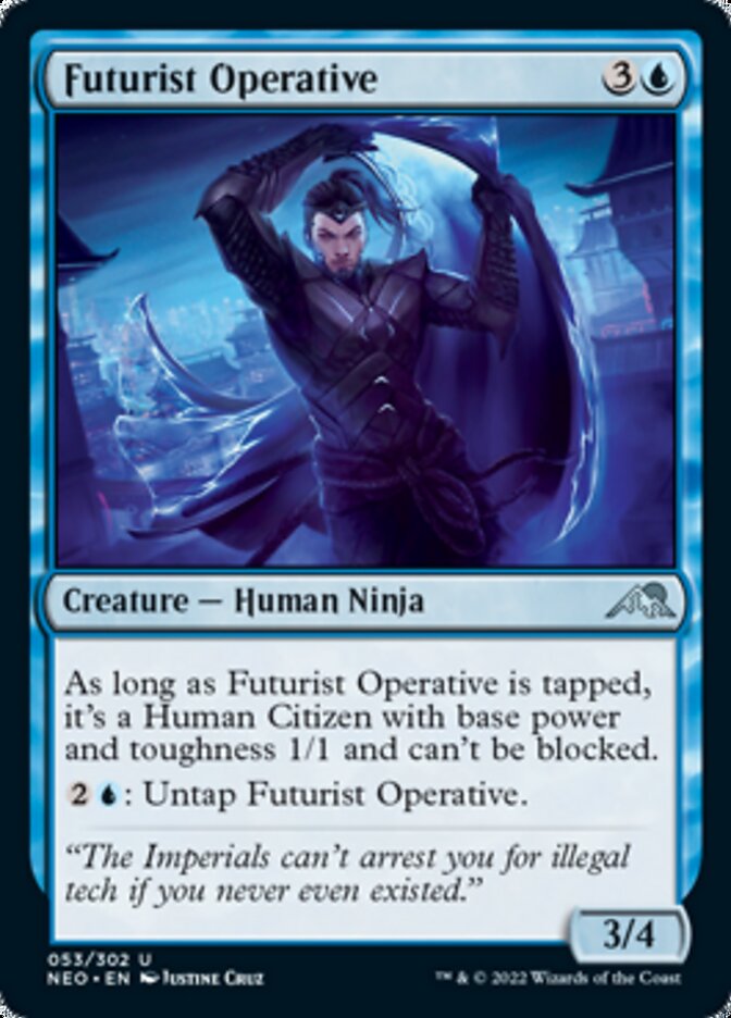 Futurist Operative [Kamigawa: Neon Dynasty] | GrognardGamesBatavia