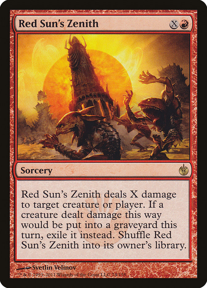 Red Sun's Zenith [Mirrodin Besieged] | GrognardGamesBatavia