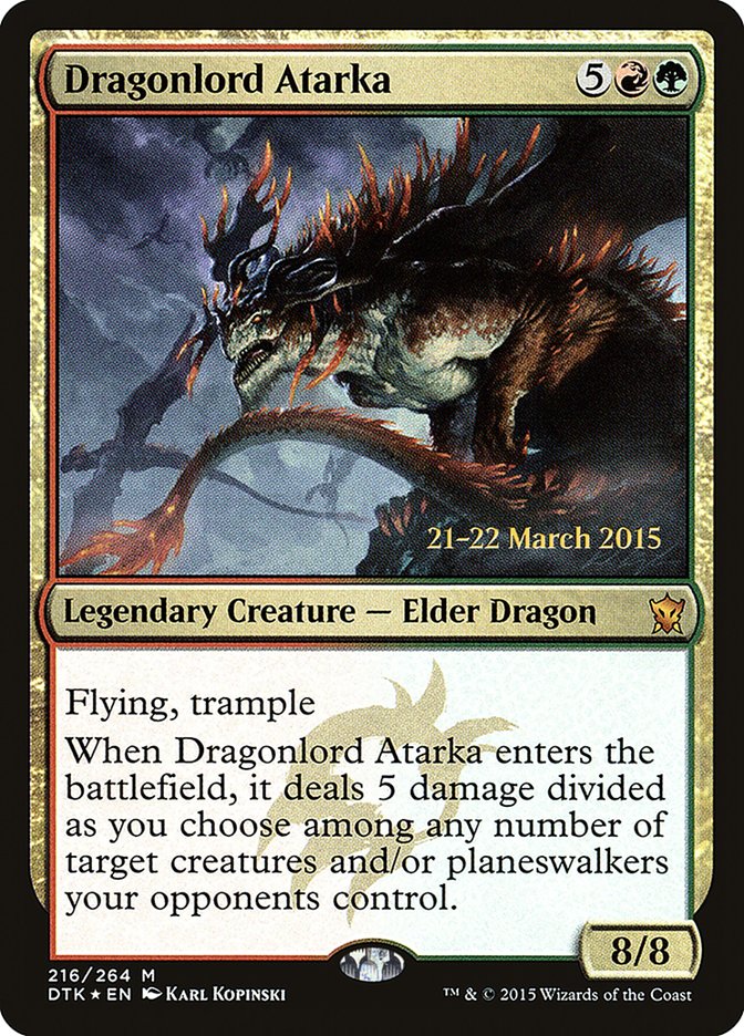 Dragonlord Atarka [Dragons of Tarkir Prerelease Promos] | GrognardGamesBatavia