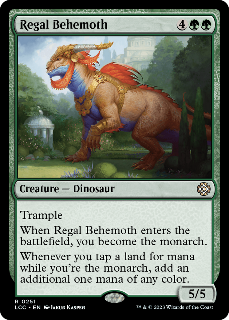 Regal Behemoth [The Lost Caverns of Ixalan Commander] | GrognardGamesBatavia