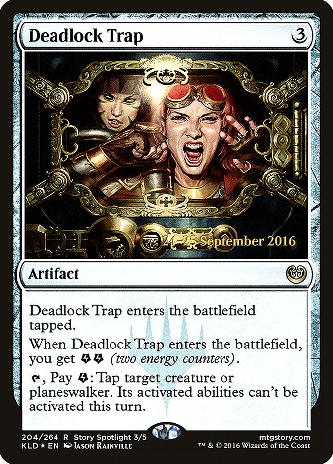 Deadlock Trap [Kaladesh Prerelease Promos] | GrognardGamesBatavia