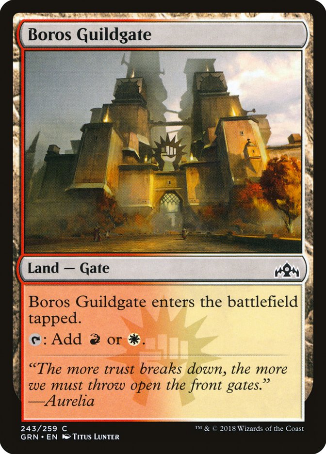 Boros Guildgate (243/259) [Guilds of Ravnica] | GrognardGamesBatavia