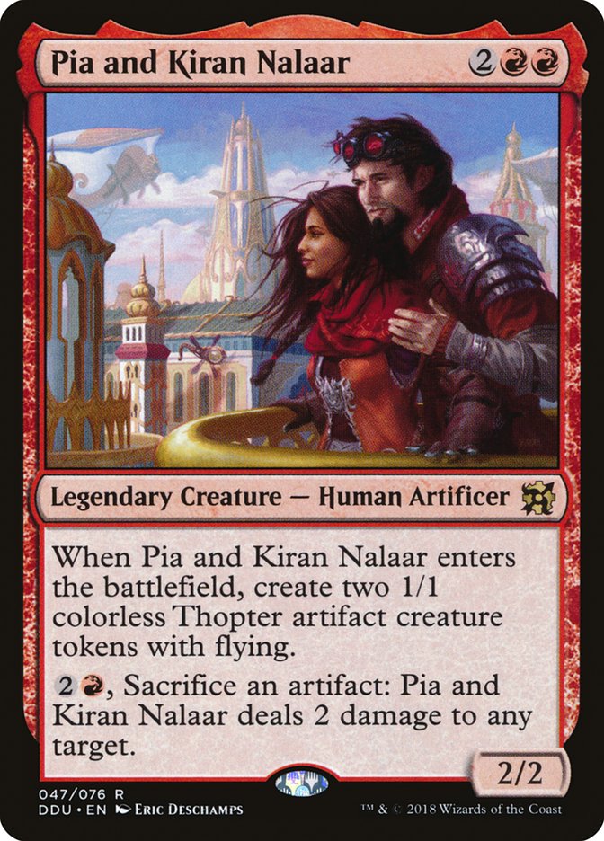 Pia and Kiran Nalaar [Duel Decks: Elves vs. Inventors] | GrognardGamesBatavia