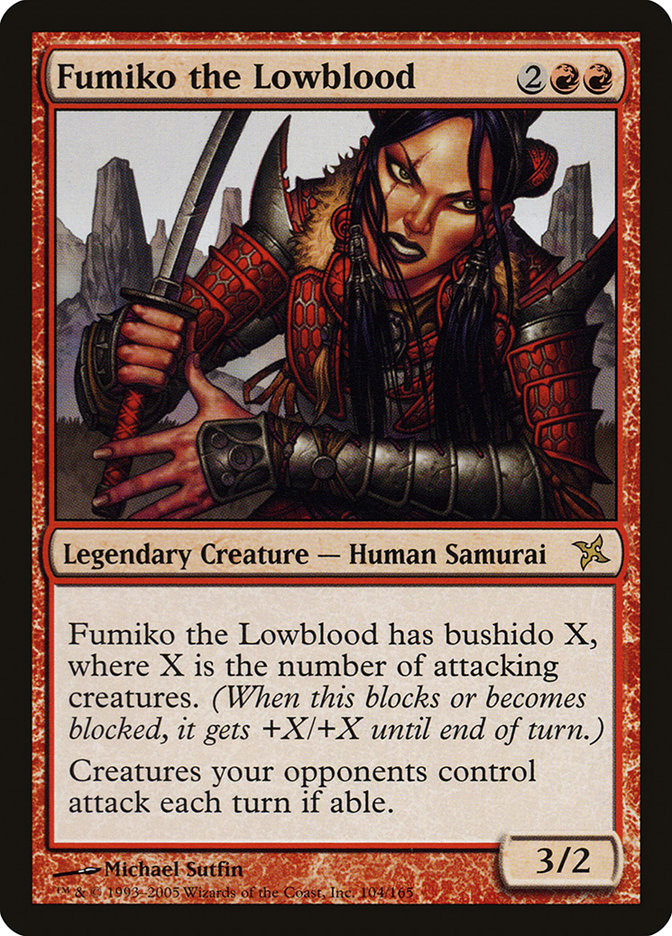 Fumiko the Lowblood [Betrayers of Kamigawa] | GrognardGamesBatavia