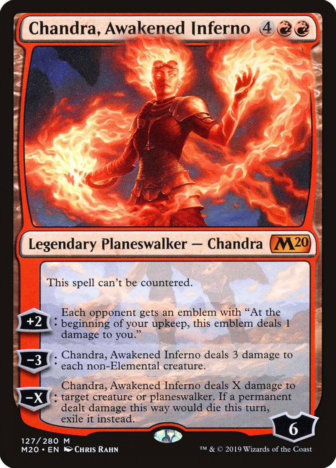 Chandra, Awakened Inferno [Core Set 2020] | GrognardGamesBatavia