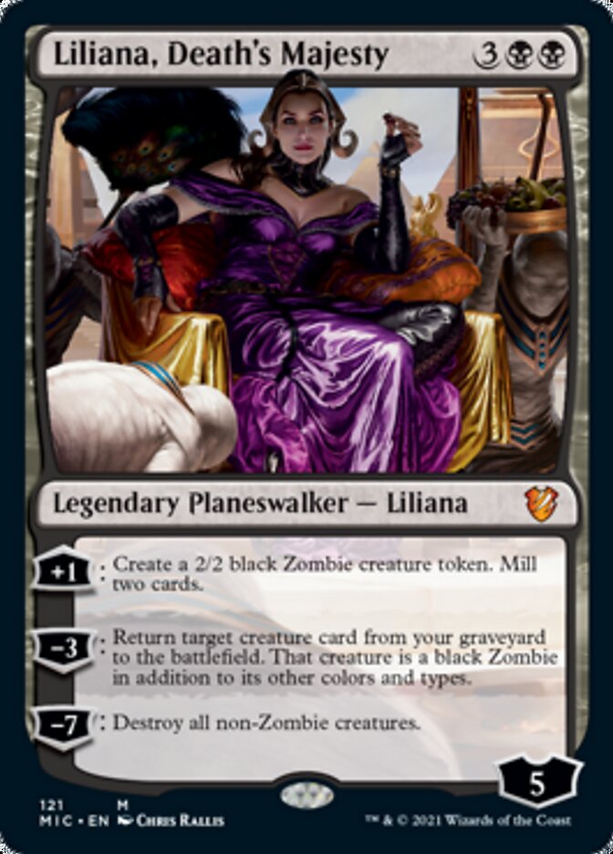 Liliana, Death's Majesty [Innistrad: Midnight Hunt Commander] | GrognardGamesBatavia