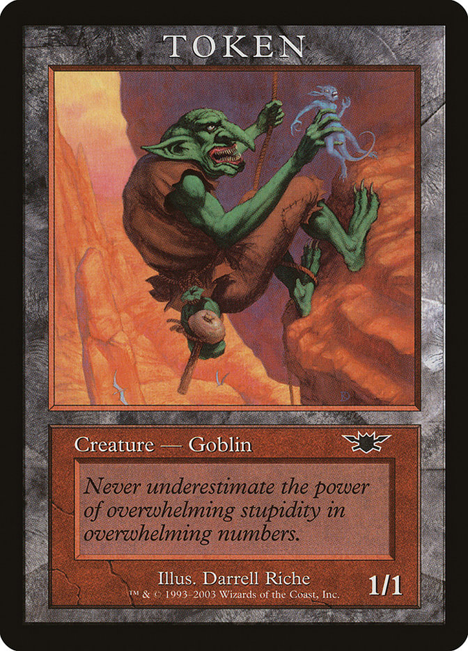 Goblin Token [Magic Player Rewards 2003] | GrognardGamesBatavia