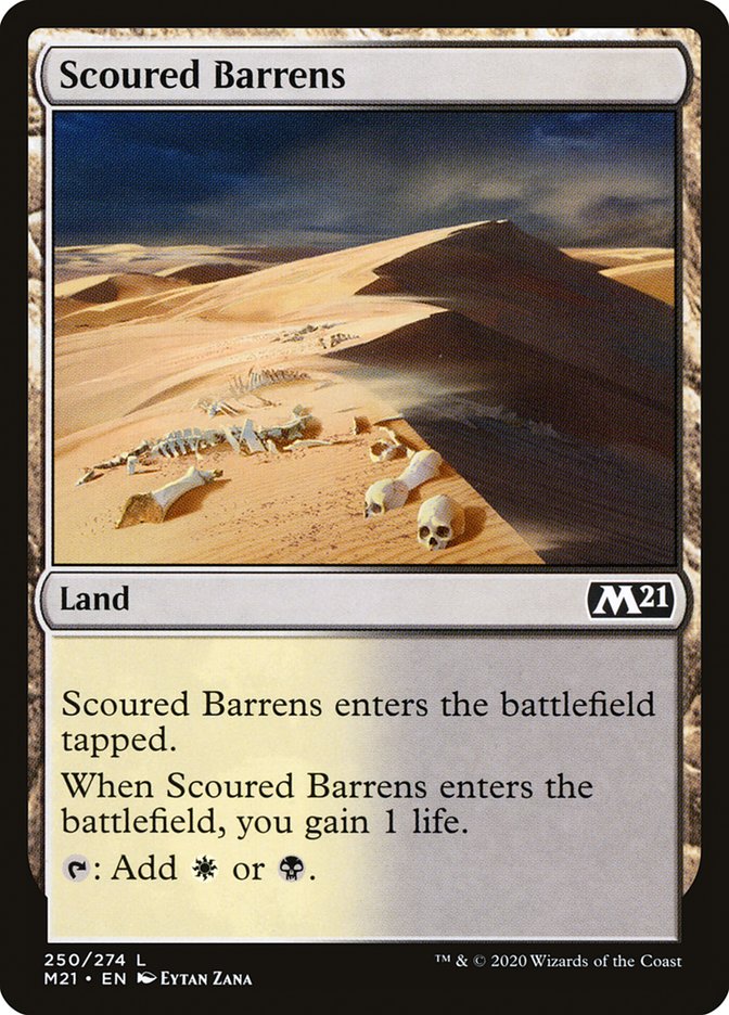 Scoured Barrens [Core Set 2021] | GrognardGamesBatavia