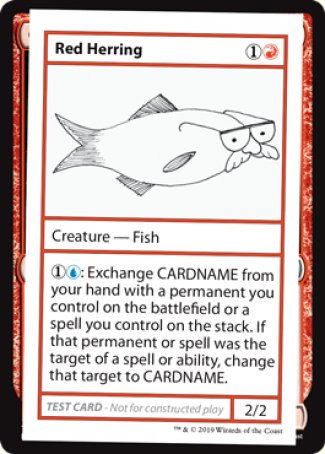 Red Herring (2021 Edition) [Mystery Booster Playtest Cards] | GrognardGamesBatavia