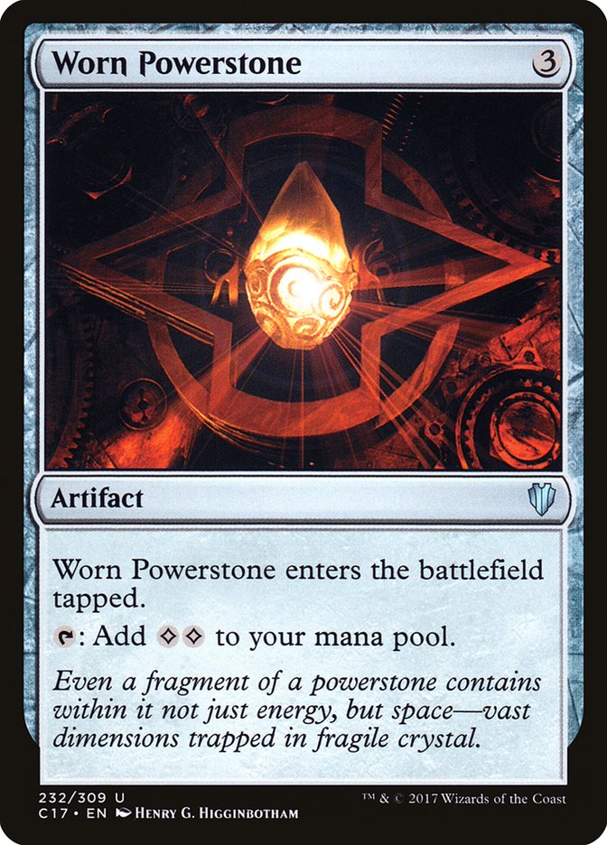 Worn Powerstone [Commander 2017] | GrognardGamesBatavia