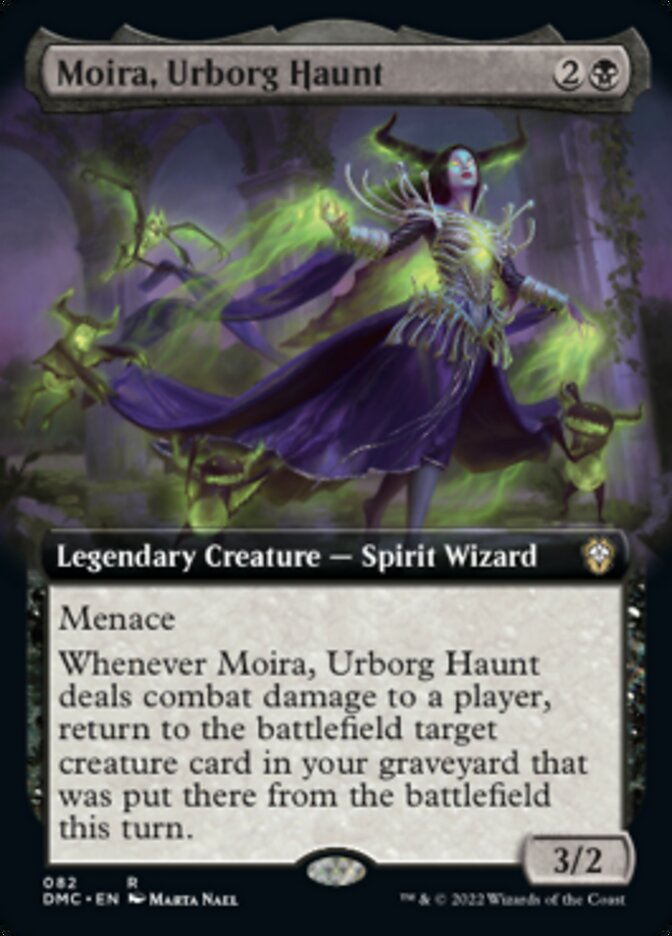 Moira, Urborg Haunt (Extended Art) [Dominaria United Commander] | GrognardGamesBatavia