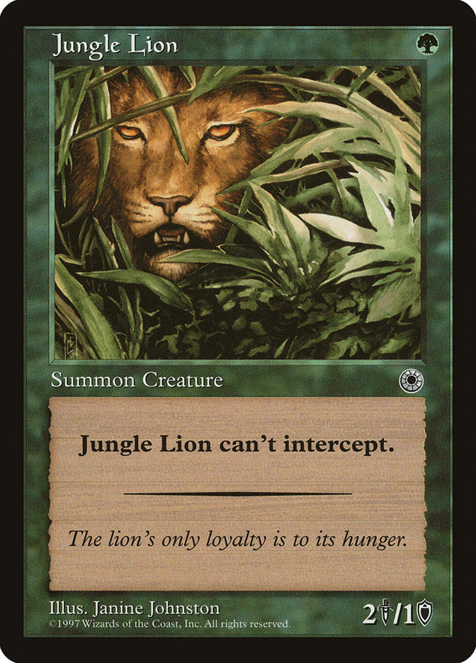 Jungle Lion [Portal] | GrognardGamesBatavia