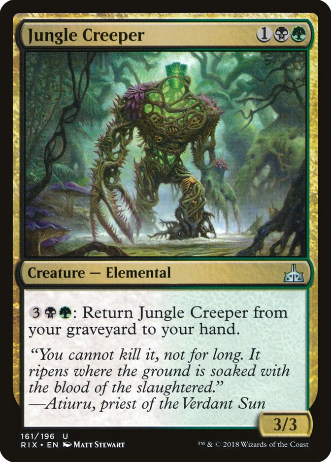 Jungle Creeper [Rivals of Ixalan] | GrognardGamesBatavia