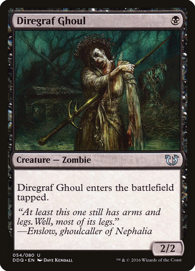 Diregraf Ghoul [Duel Decks: Blessed vs. Cursed] | GrognardGamesBatavia