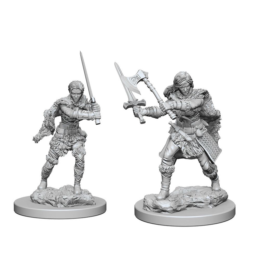 WizKids 726440 Human Barbarian FEMALE | GrognardGamesBatavia