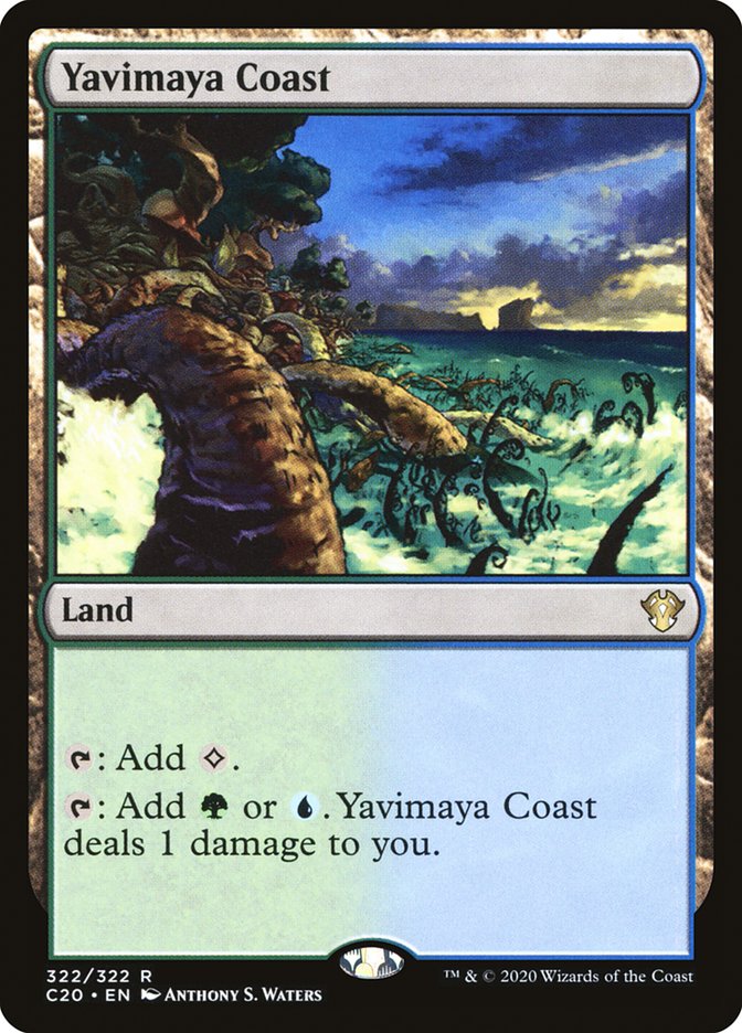 Yavimaya Coast [Commander 2020] | GrognardGamesBatavia