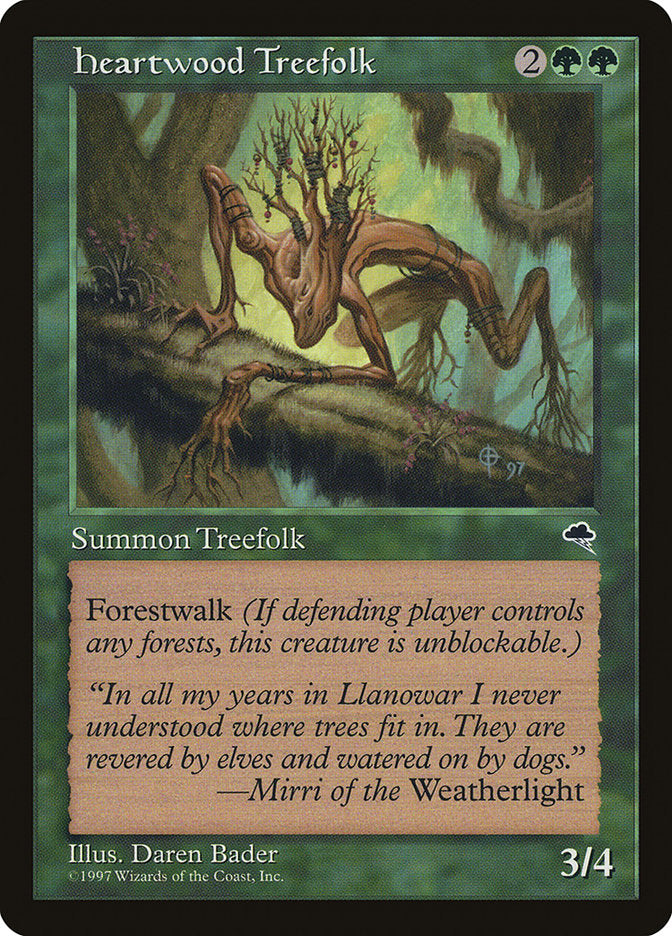 Heartwood Treefolk [Tempest] | GrognardGamesBatavia