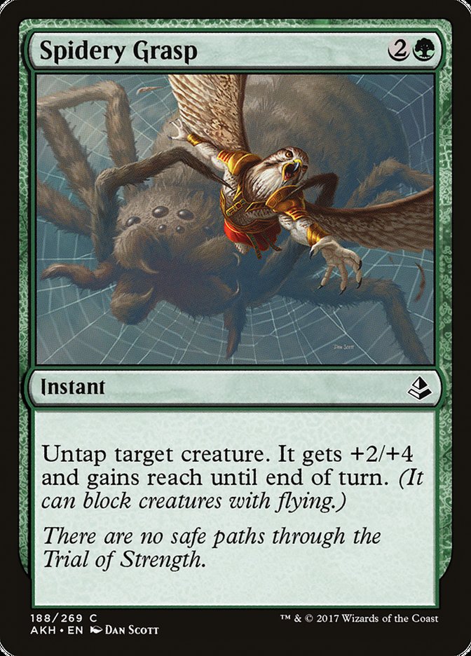 Spidery Grasp [Amonkhet] | GrognardGamesBatavia