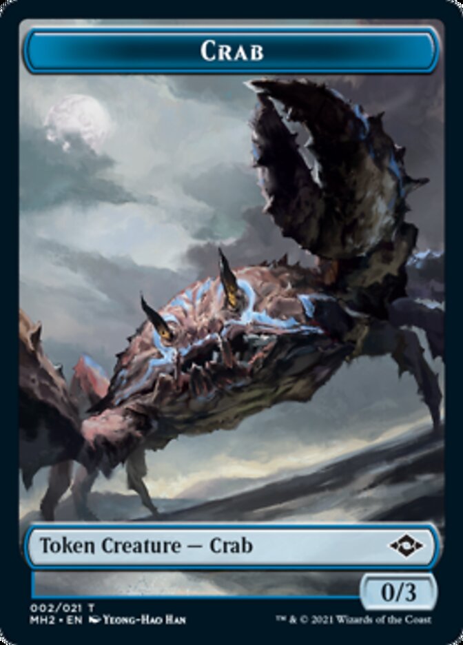 Crab Token [Modern Horizons 2 Tokens] | GrognardGamesBatavia