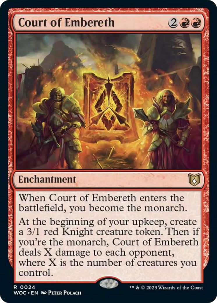 Court of Embereth [Wilds of Eldraine Commander] | GrognardGamesBatavia