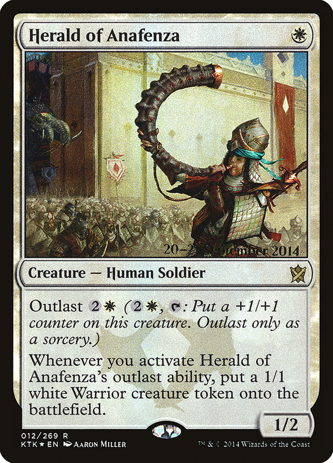 Herald of Anafenza [Khans of Tarkir Prerelease Promos] | GrognardGamesBatavia