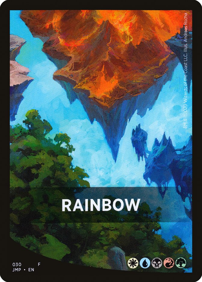 Rainbow Theme Card [Jumpstart Front Cards] | GrognardGamesBatavia