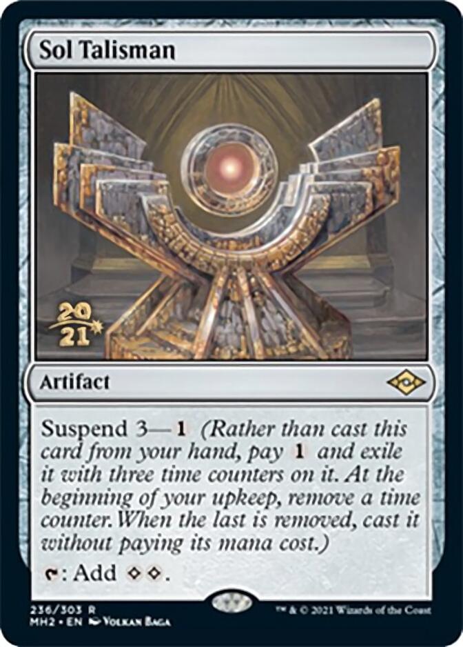 Sol Talisman [Modern Horizons 2 Prerelease Promos] | GrognardGamesBatavia