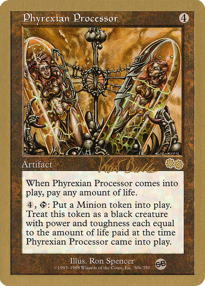 Phyrexian Processor (Kai Budde) (SB) [World Championship Decks 1999] | GrognardGamesBatavia