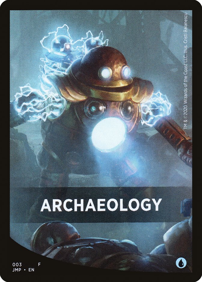 Archaeology Theme Card [Jumpstart Front Cards] | GrognardGamesBatavia