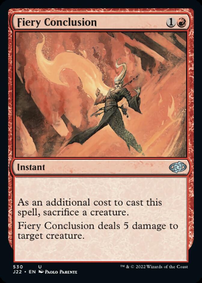 Fiery Conclusion [Jumpstart 2022] | GrognardGamesBatavia