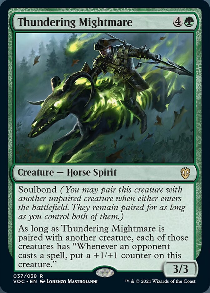 Thundering Mightmare [Innistrad: Crimson Vow Commander] | GrognardGamesBatavia