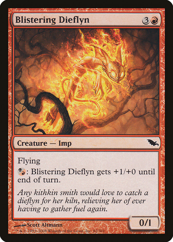 Blistering Dieflyn [Shadowmoor] | GrognardGamesBatavia