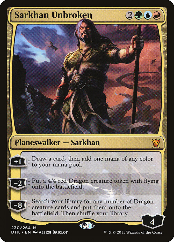 Sarkhan Unbroken [Dragons of Tarkir] | GrognardGamesBatavia