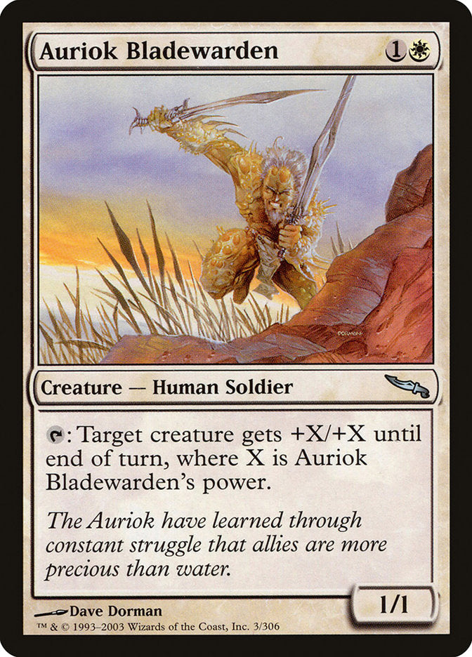 Auriok Bladewarden [Mirrodin] | GrognardGamesBatavia