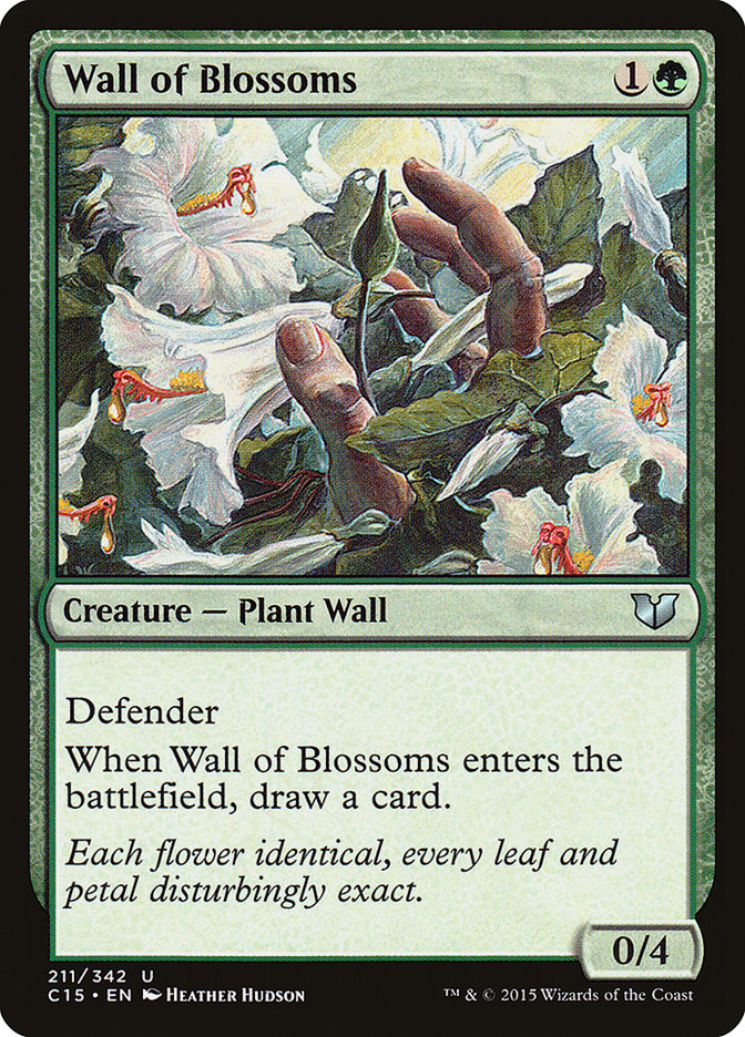 Wall of Blossoms [Commander 2015] | GrognardGamesBatavia