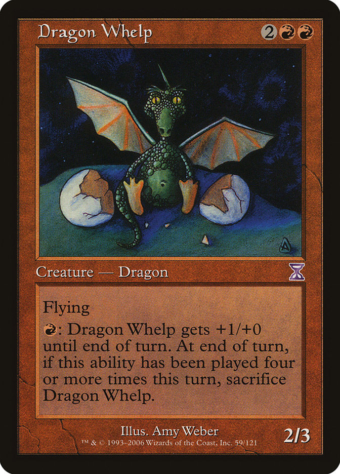 Dragon Whelp [Time Spiral Timeshifted] | GrognardGamesBatavia