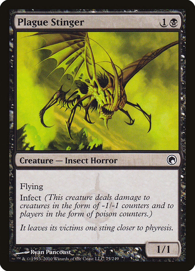 Plague Stinger [Scars of Mirrodin] | GrognardGamesBatavia