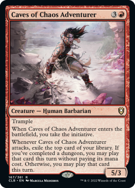 Caves of Chaos Adventurer [Commander Legends: Battle for Baldur's Gate] | GrognardGamesBatavia