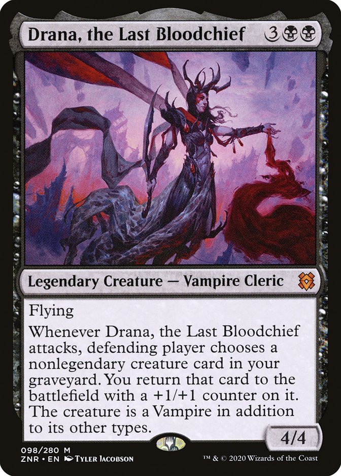 Drana, the Last Bloodchief [Zendikar Rising] | GrognardGamesBatavia