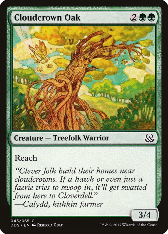 Cloudcrown Oak [Duel Decks: Mind vs. Might] | GrognardGamesBatavia