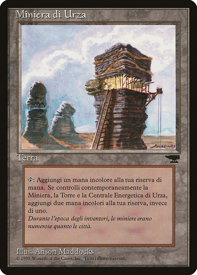 Urza's Mine (Clawed Sphere) (Italian) - "Miniera di Urza" [Rinascimento] | GrognardGamesBatavia